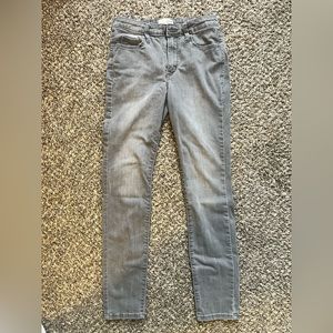light gray universal thread high-rise skinny jeans